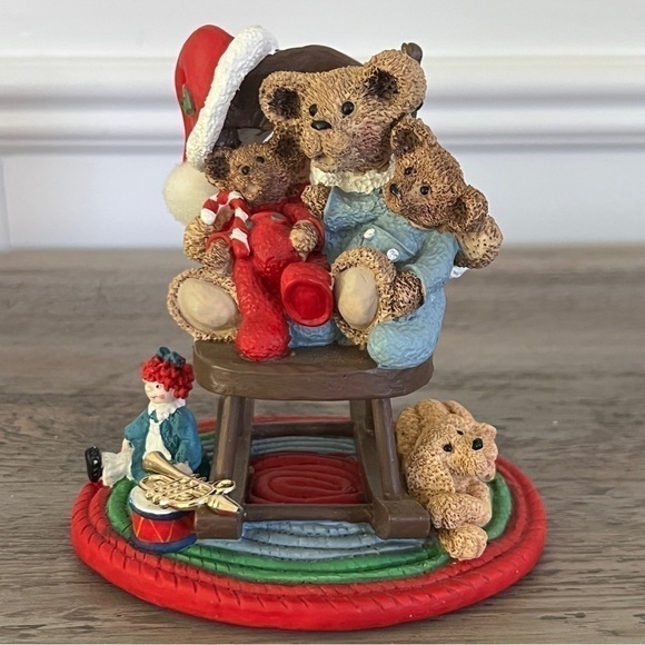 Vintage Kurt S Adler “Bear of the Month” December Figurine - Picture 1 of 17